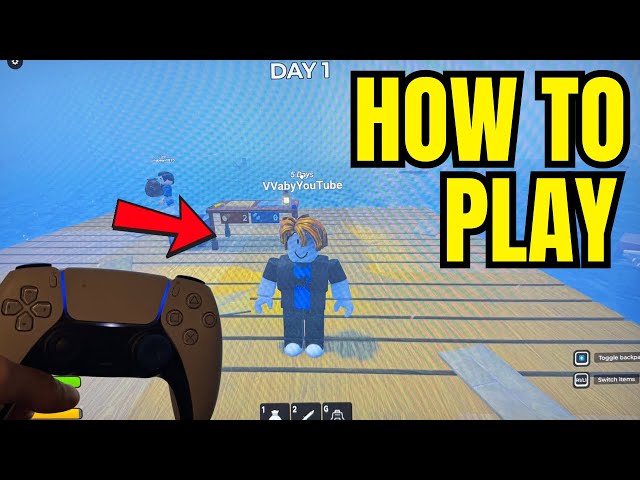 How to Play 50 Days on a Raft on Roblox (Beginner Guide) PS4, PS5, Xbox