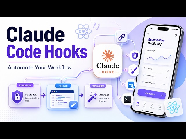 Claude Code Hooks Explained | E23 | Automate Your React Native Workflow