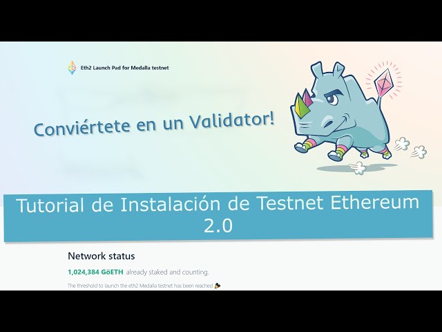 Tutorial de Instalación de Testnet Ethereum 2.0 para Staking (Ubuntu  - Medalla - Prysm) Español