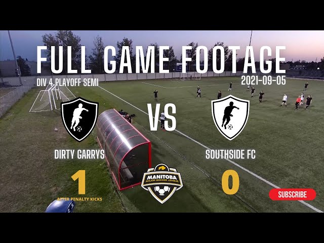 MMSL - DIV 4 PLAYOFF - SEMI - DIRTY GARRYS 1-0 SOUTHSIDE FC