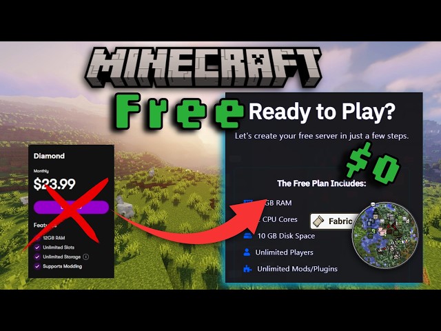 How to Make a FREE Modded Minecraft Server (Fabric + Mods Tutorial) 2026