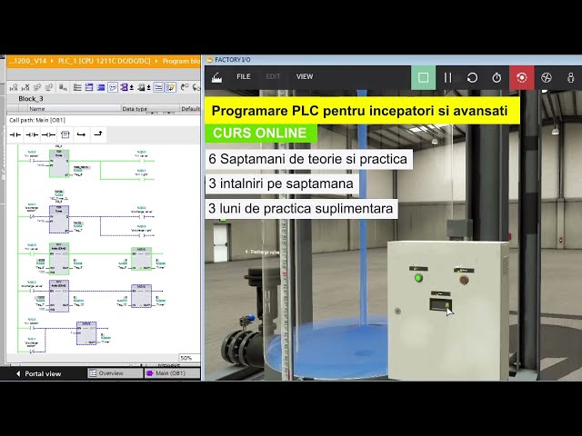 Curs de programare PLC pentru incepatori si avansati