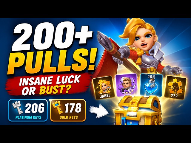 I Used 200+ Recruitment Keys... You Won't Believe What I Got!