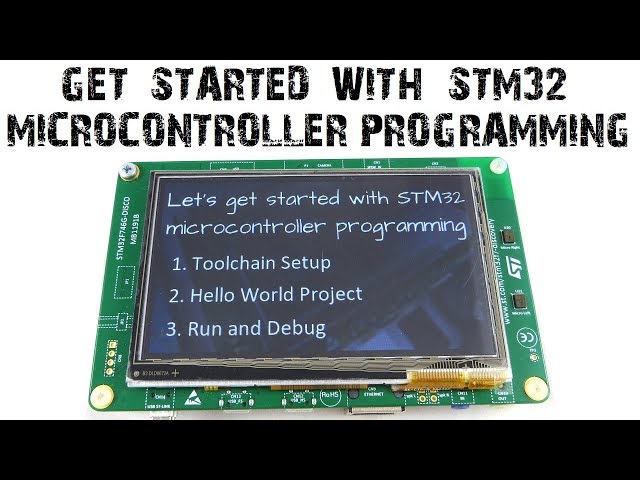 Get started with STM32 microcontroller programming