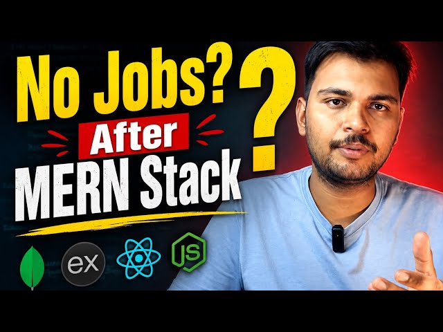 No Jobs After MERN Stack? 😨 Reality of Web Development in 2026 #mernstack #softwareengineer