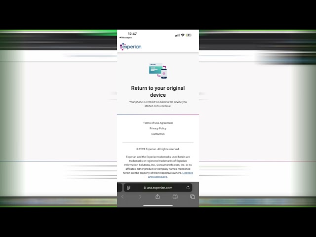 Setting Up Experian Tutorial