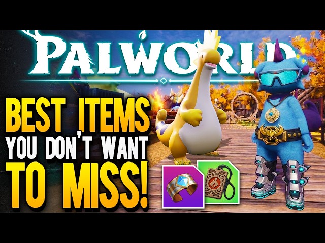 Palworld 1.0 - All The Best Accessories & How To Find Them Early!