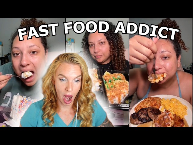 HellooItsDanie Rage Baiting Eating "Only Two Meals" Of Ultra Processed Garbage -  WIEIAD Reaction