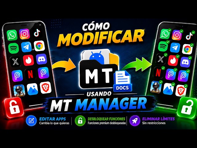 Como Modificar Cualquier Aplicacion de Android Usando MT Manager en 2026