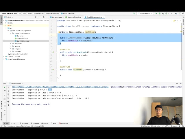 Design Pattern Chain of responsibility
