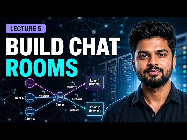 Websocket #5 | Build Rooms from Scratch in Node.js | Group Chat using ws Library