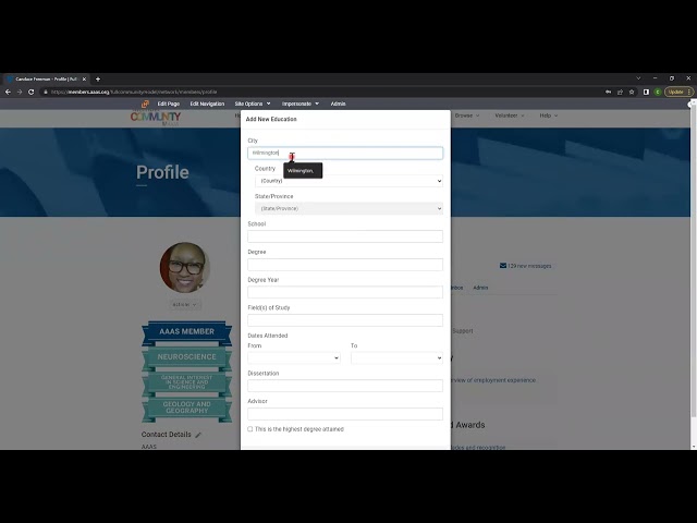 AAAS Member Community: Getting Started