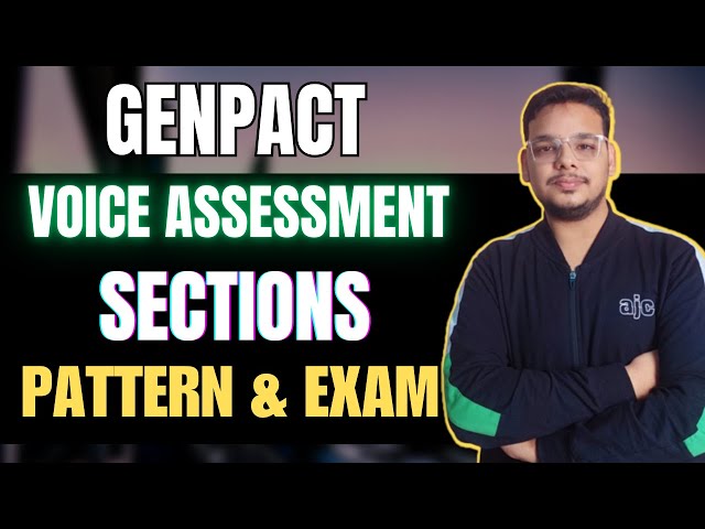 Genpact Voice Assessment Test | Genpact English Voice Assessment | How to Prepare for Genpact Test