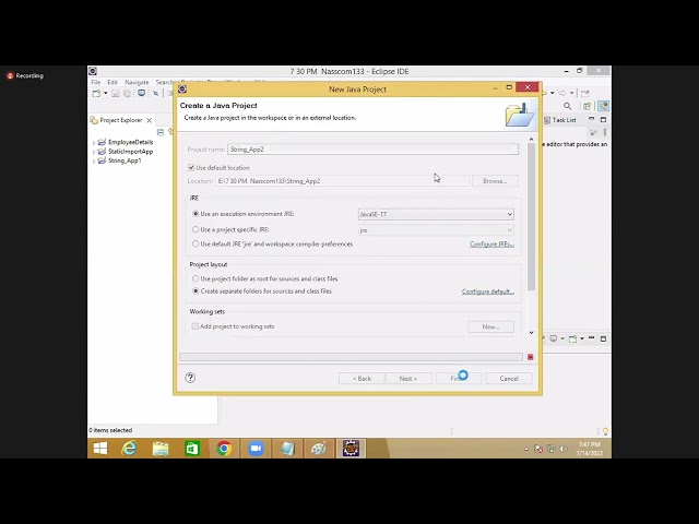 JAVA 14-07-2022