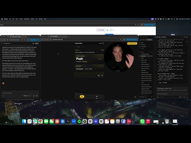 How I'm building my training app with Claude Code (No Coding Background)
