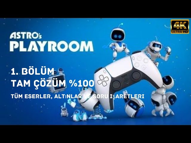 PS5 Astro's Playroom (English/Part 1) Playstation 5 Dualsense Experience [1080 HDR 60ᶠᵖˢ] ✔