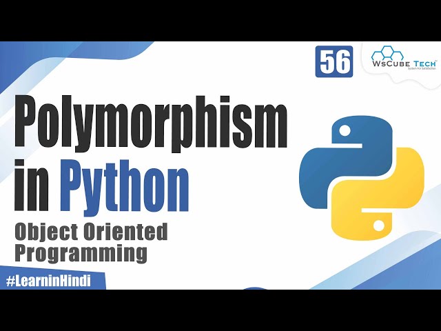 What is Polymorphism in Python | Object Oriented Programming | Python Tutorial