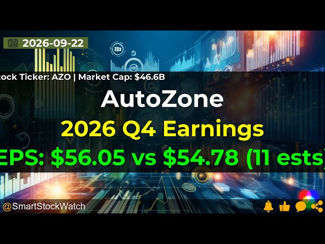 AutoZone (AZO|$46.6B) - 2026 Q4 Earnings Analysis