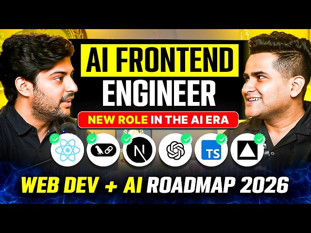 The Future of Web Dev ( 2026 Roadmap ) – No Hype, Only Truth | AI Frontend Engineer
