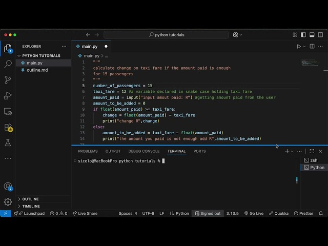 Real-Life Python: For Loops Using a Taxi Fare Example
