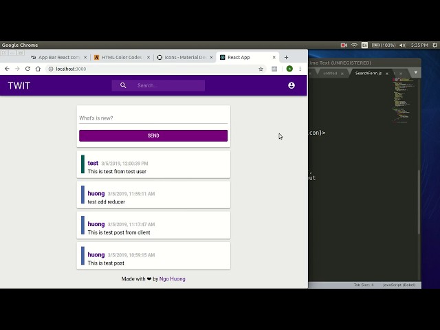 Fullstack Twitter Clone with Nodejs, Express, MongoDB, React - Part 23