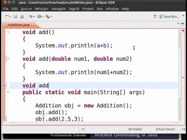 Method overloading - Assamese