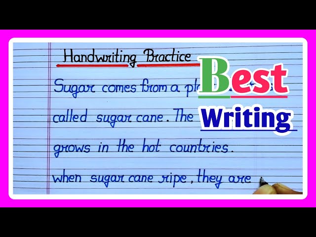 How i improved my handwriting | improve handwriting | Data Education |