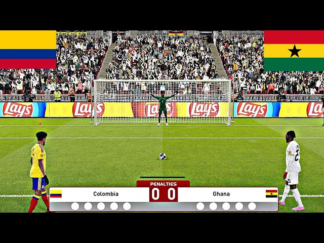 COLOMBIA VS GHANA FULL PENALTY SHOOTOUT | COL VS GHA HIGHLIGHTS