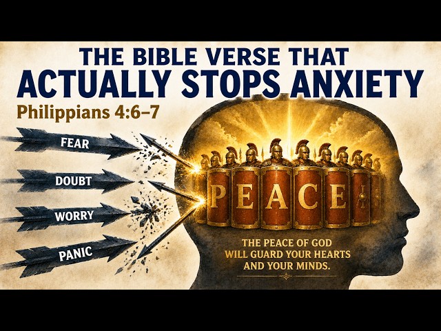 The Bible Verse That ACTUALLY Stops Anxiety
