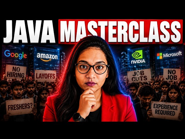 JAVA MASTERCLASS 1|| From Zero to Interview Level