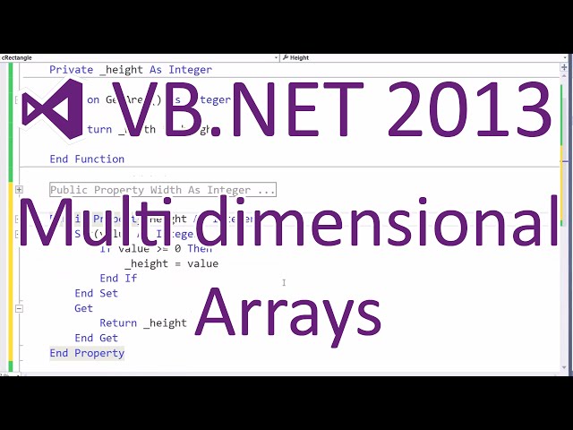 VB.NET 2013: Multidimensional Arrays - Creating, using and a text based game