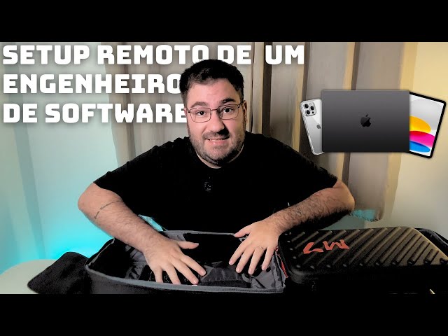 O QUE EU LEVO NA MINHA MOCHILA DE TRABALHAR REMOTO