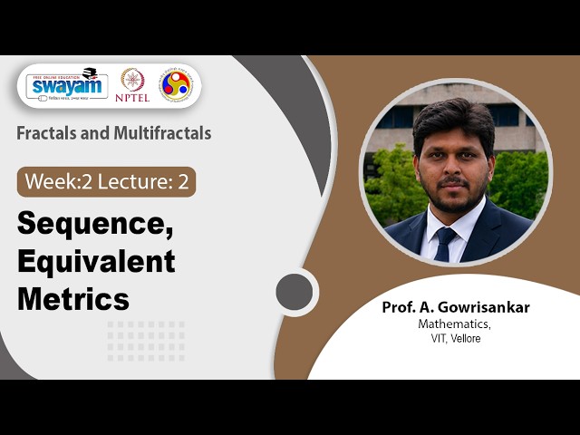 Lec 5: Sequence, Equivalent metrics