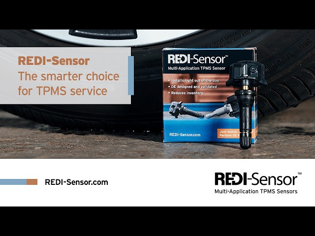 REDI-Sensor Multi-Application TPMS Sensors for service that’s faster and easier
