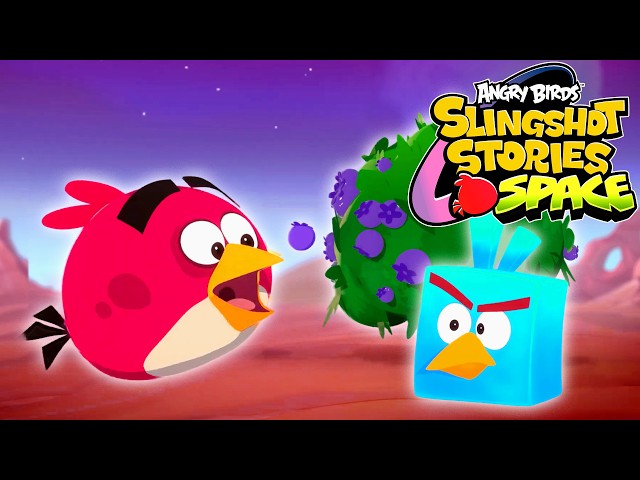Red Planet Scramble | Angry Birds Slingshot Space Stories Ep.7