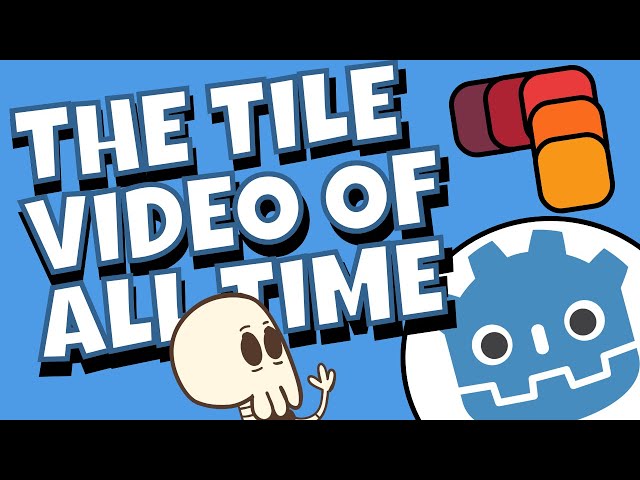 The Tile Video Of All Time ( 2D AutoTile Tutorial ) ~ Godot 4.5
