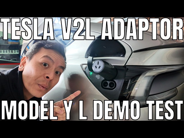 Tesla Outlet Adapter V2L Powershare Review for Model Y L in Australia
