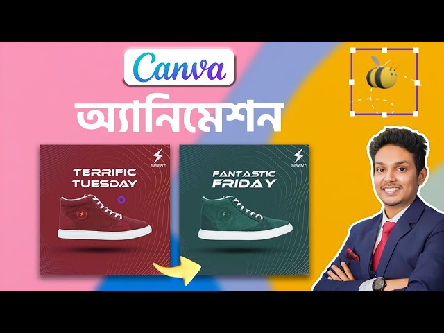 Easy Canva Animation Bangla Tutorial | A-Z Canva Animation