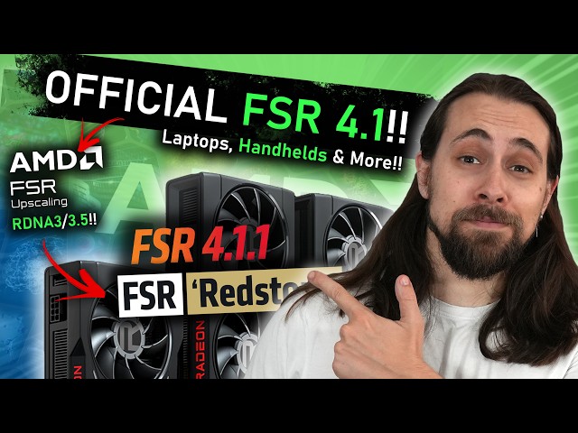I Just FOUND how to use Official FSR 4.1 with unsupported APUs?!