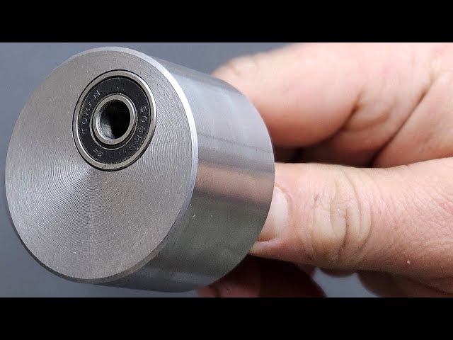 Simple Idea for Grinding and Polishing Parts on a Milling Machine