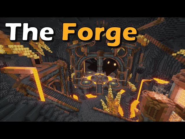 I Built the ULTIMATE super smelter in my Forever World