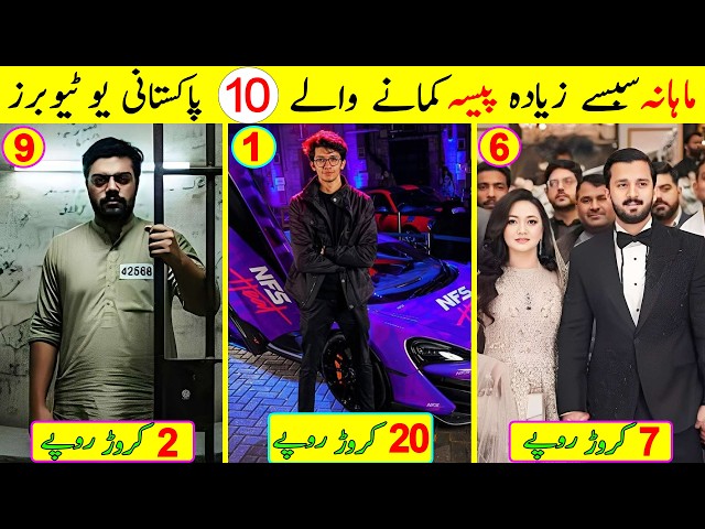 10 Highest Earning Youtubers in Pakistan | 10 Richest Pakistani YouTubers