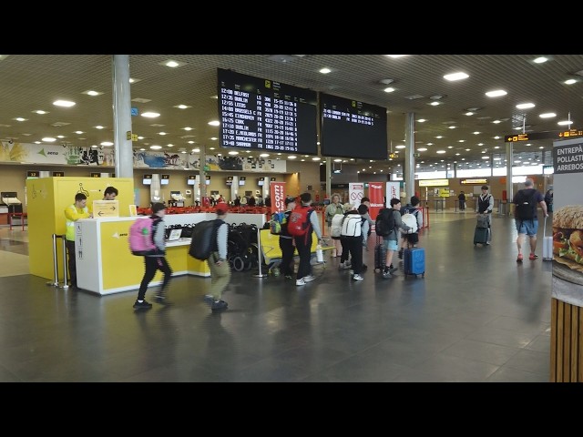 Fort repunt del flux de passatgers de l'aeroport aquest 2025