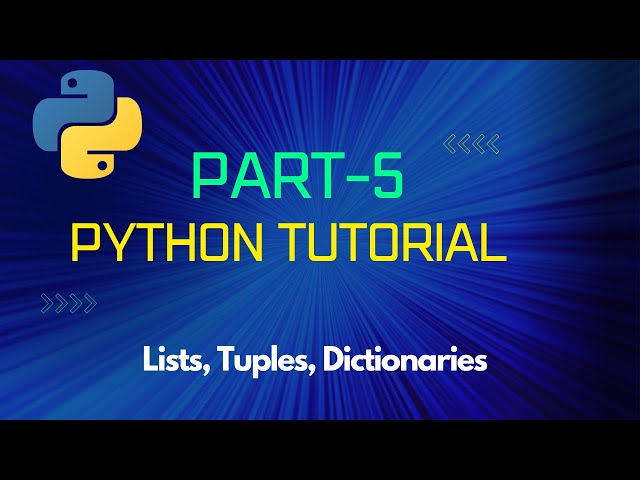 Python Tutorial for Beginners in Malayalam| Lists | Tuplets | Dictionaries