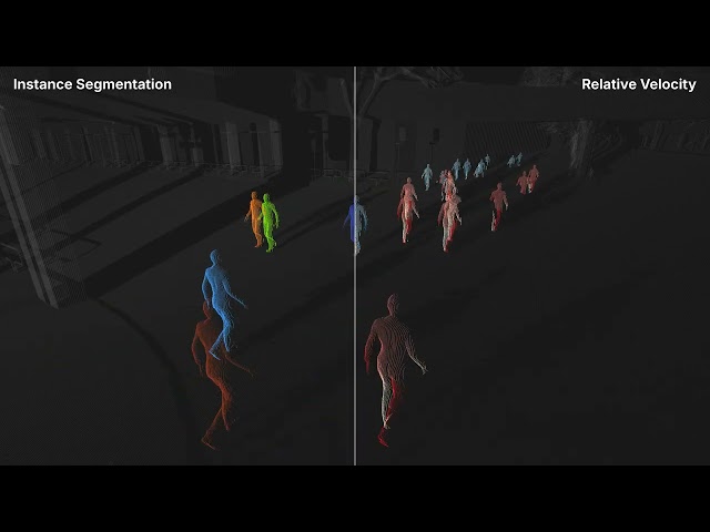 GPU-accelerated LiDAR simulation - GPU skinning (CUDA+OptiX)
