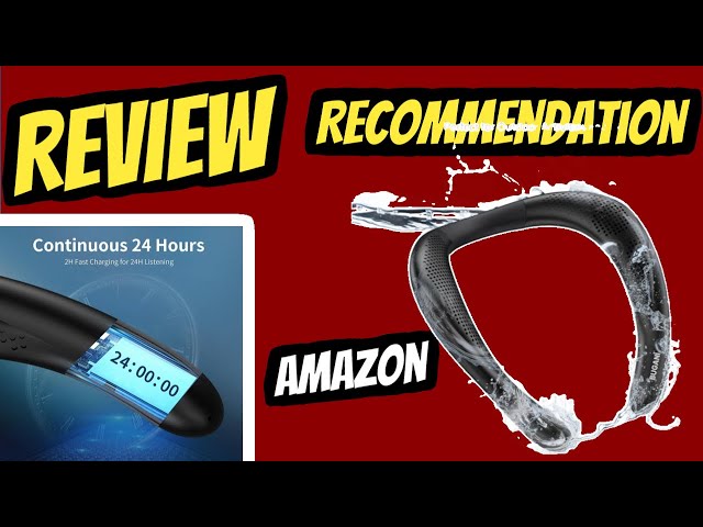 Neckband Speaker, BUGANI Wireless Neck Bluetooth Speaker REVIEW #speakershopping