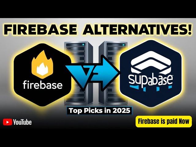 Top Firebase Cloud Storage Alternatives #firebase #supabase #fluttertutorial #dart