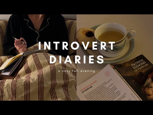 vlog | introvert diaries: a cozy fall evening at home