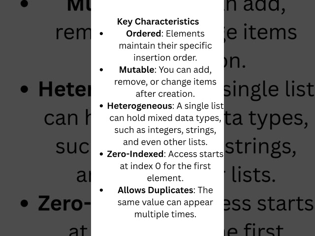List in Python - Computer Science