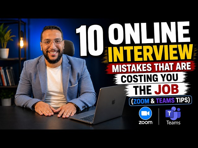 Online Job Interview Tips That Recruiters Want You to Know in {2026}✅